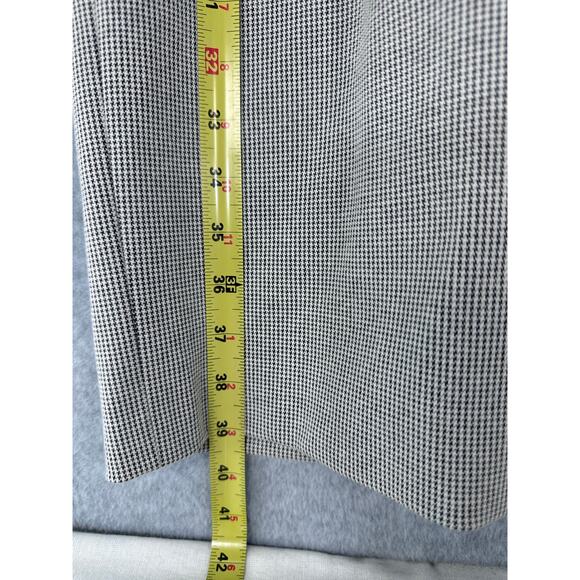 HUGO by Hugo Boss Womens sz 6 Houdstooth Zipper Sheath Dress Business Classic - Picture 6 of 15